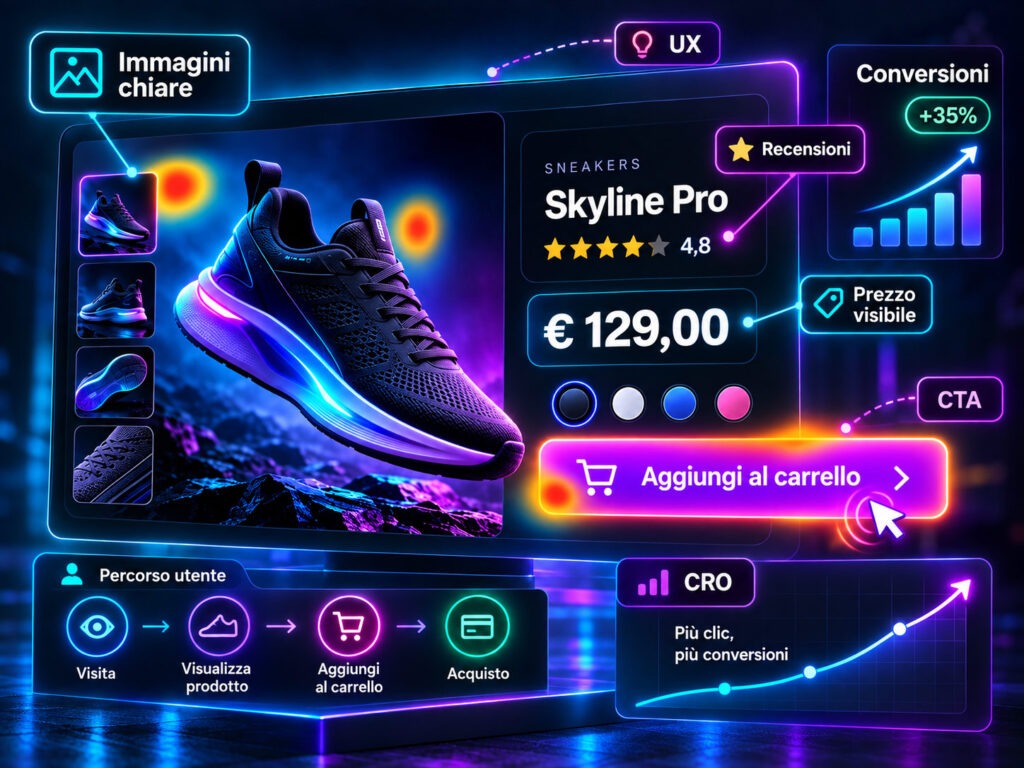 ottimizzazione scheda prodotto ecommerce