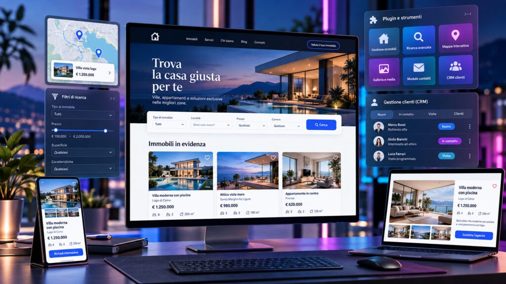 realizzazione sito web agenzia immobiliare